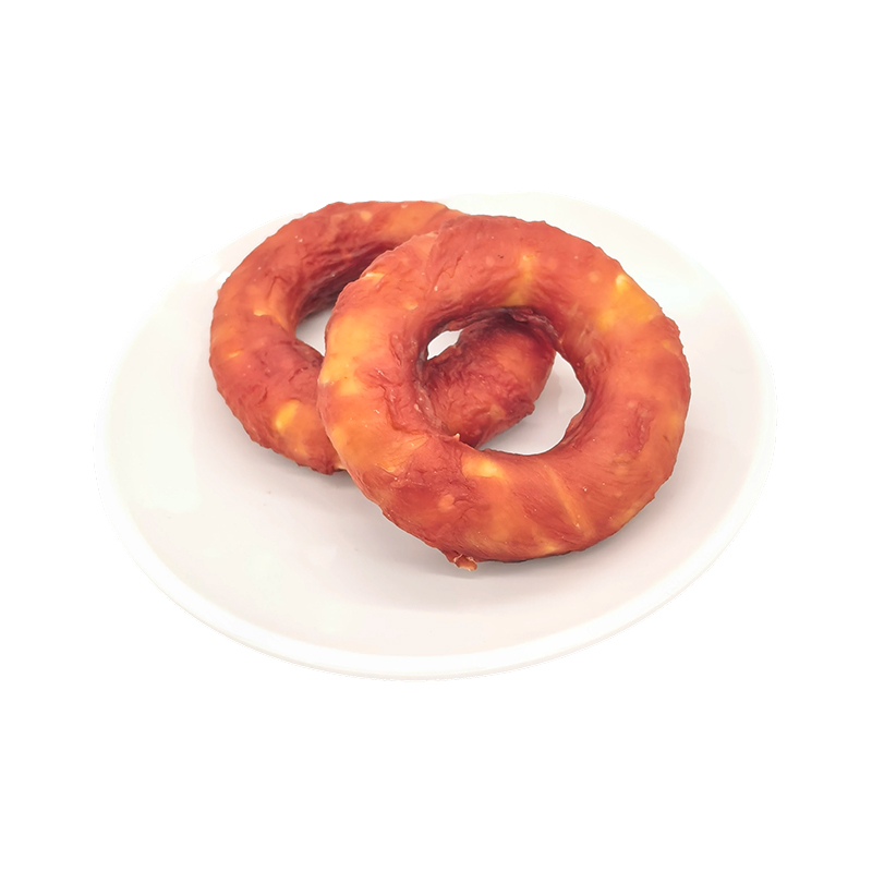 오리로 감싼 콜라겐 도넛 츄 간식
